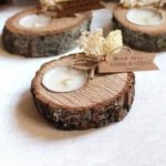 Wedding favors for guests, bulk gifts, rustic wedding favor, personalized favors, wood favors, tealight holder, unique gift, thank you gifts